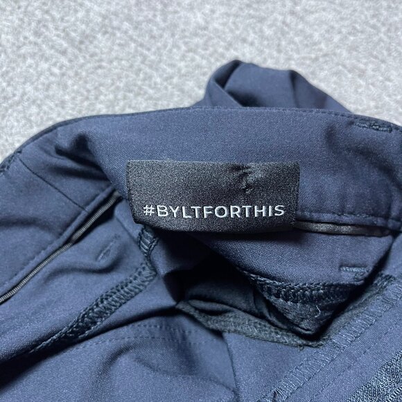 BYLT Everyday Pant 2.0 Pant Navy Blue Premium Basics Comfort Men's Small - Picture 5 of 6